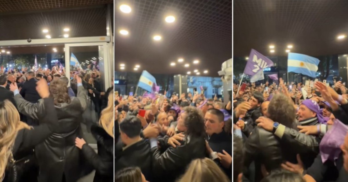 Milei lidera acto en Rosario y critica a Néstor Kirchner