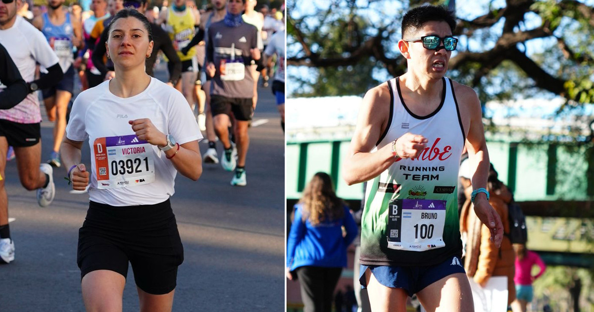 Bruno Álvarez y Victoria Ares ganaron el Premio Estímulo en la Media Maratón de Buenos Aires