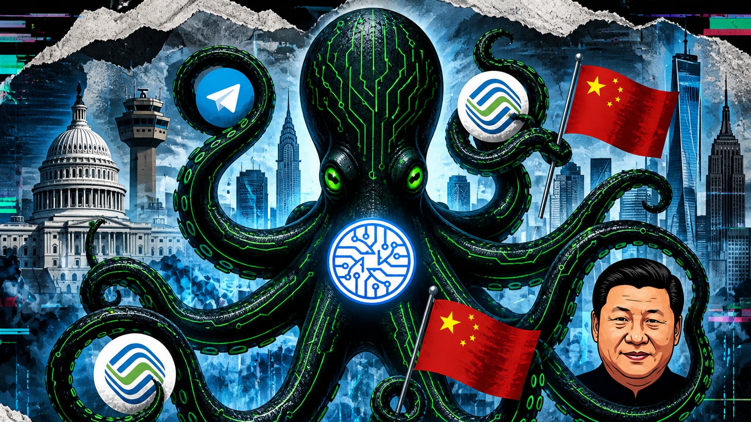 China duplica ataques cibernéticos con IA
