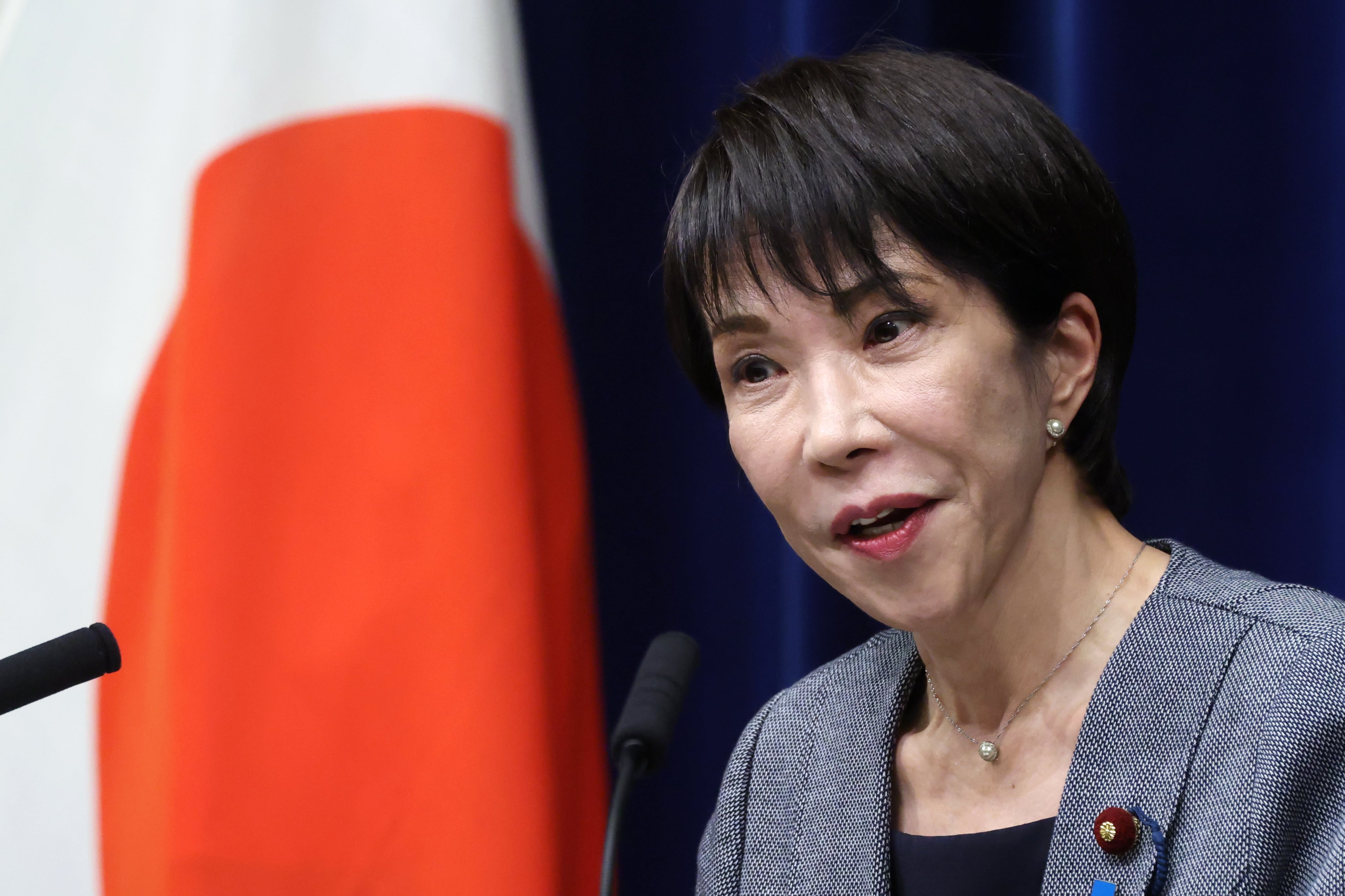 Takaichi adelanta al 2026 la meta de gasto militar del 2% del PIB