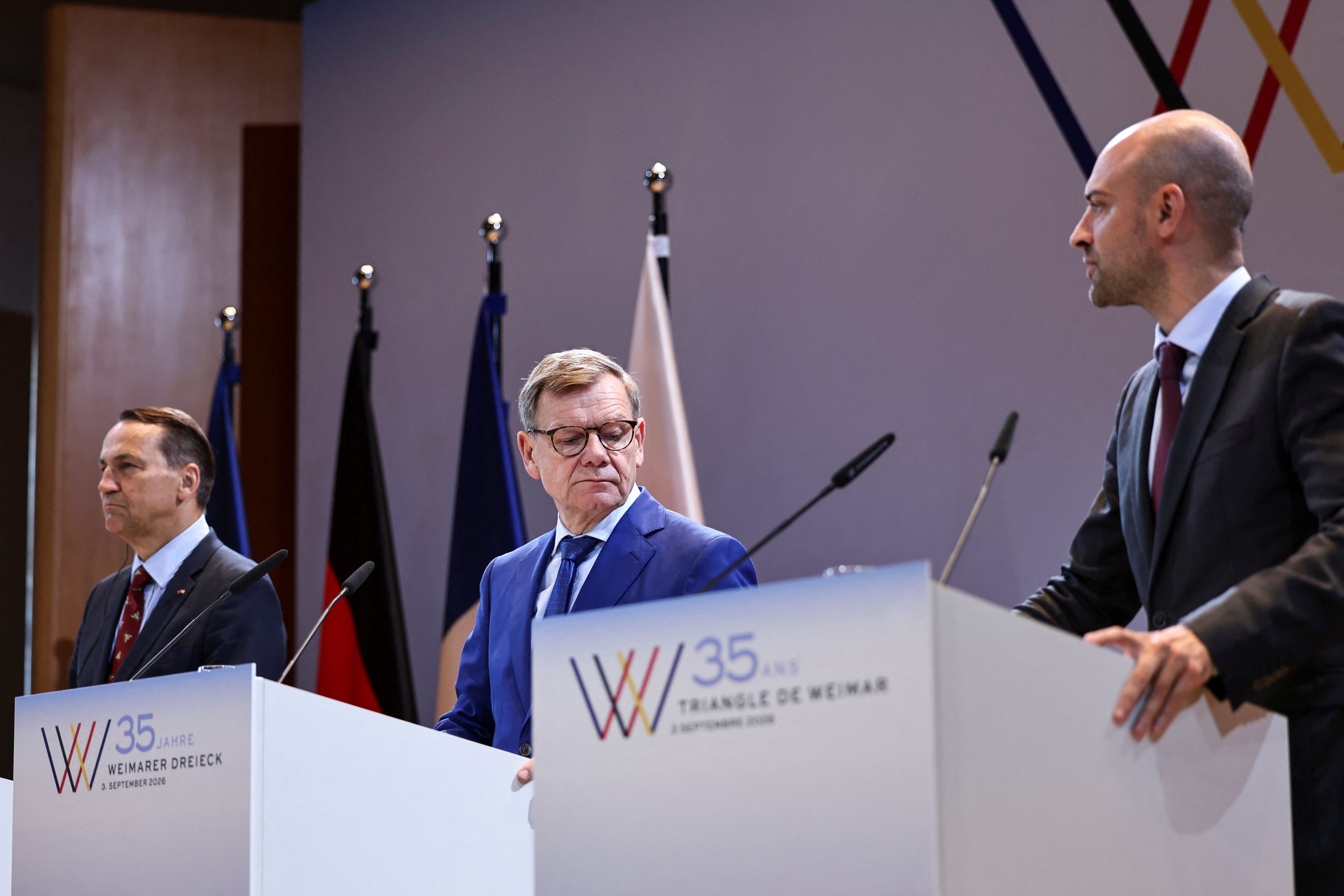 Alemania, Francia y Polonia condenan el ataque con drones en Leipzig