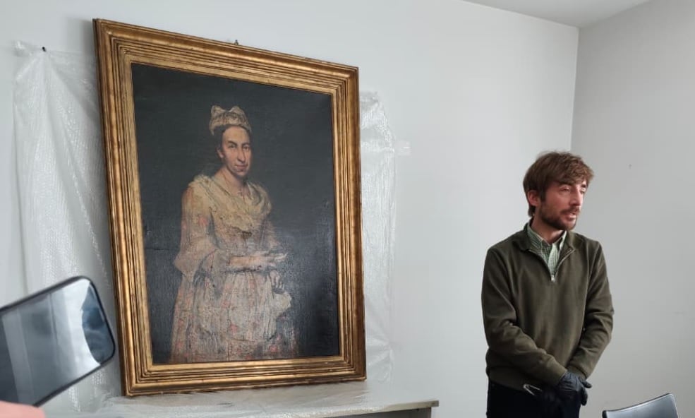 La Justicia ordena devolver el retrato nazi hallado en Mar del Plata