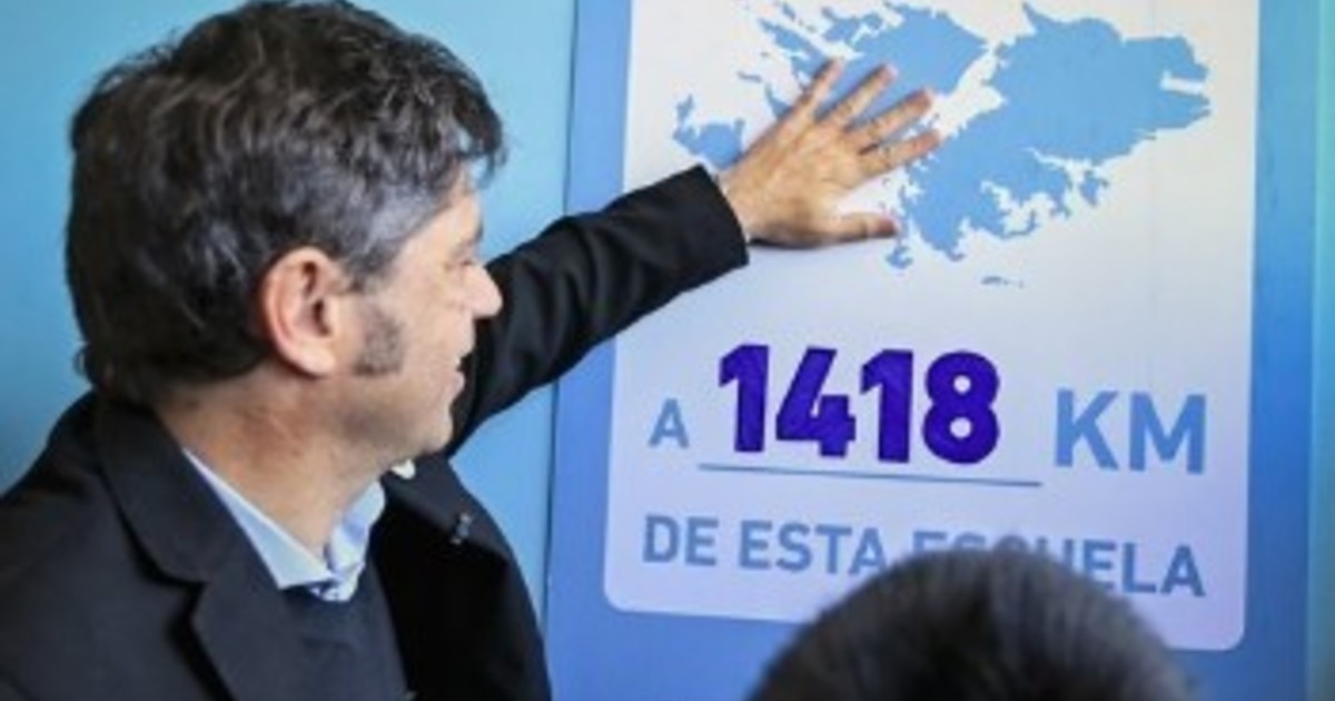 Kicillof criticó el discurso de Milei sobre Malvinas y dijo que pareció de inteligencia artificial