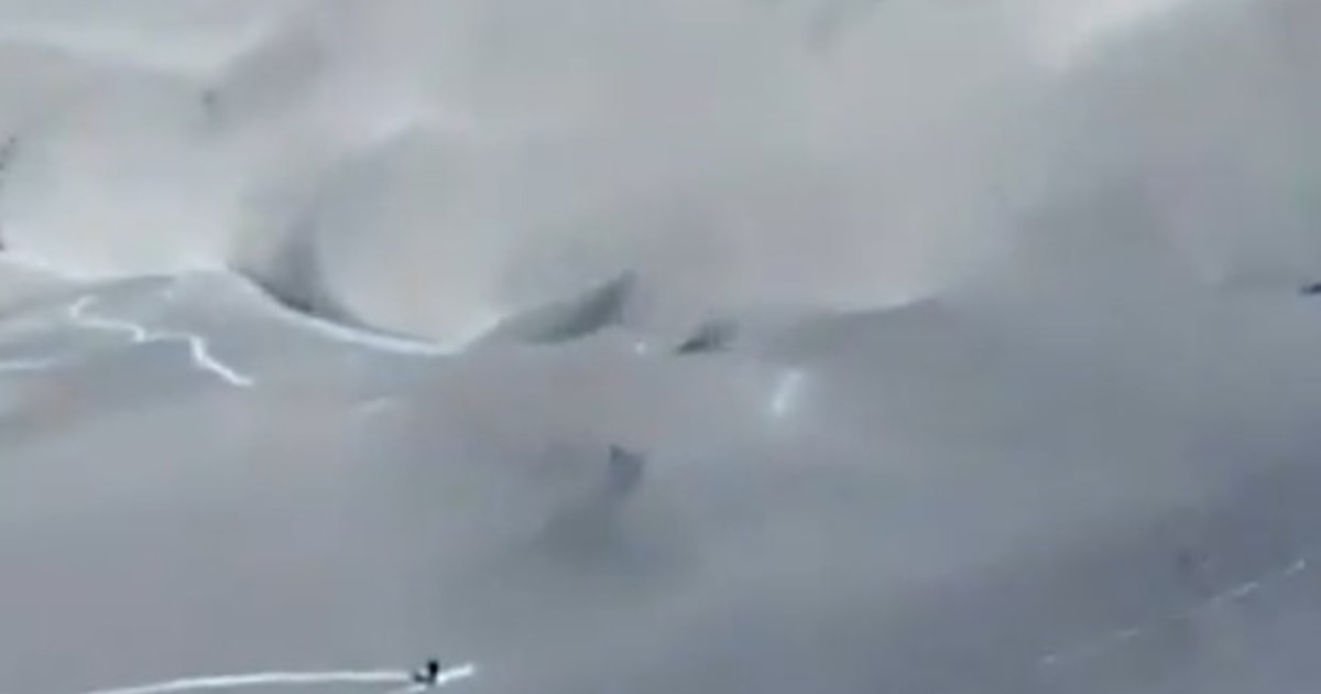Avalancha en Chapelco sorprende a esquiadores