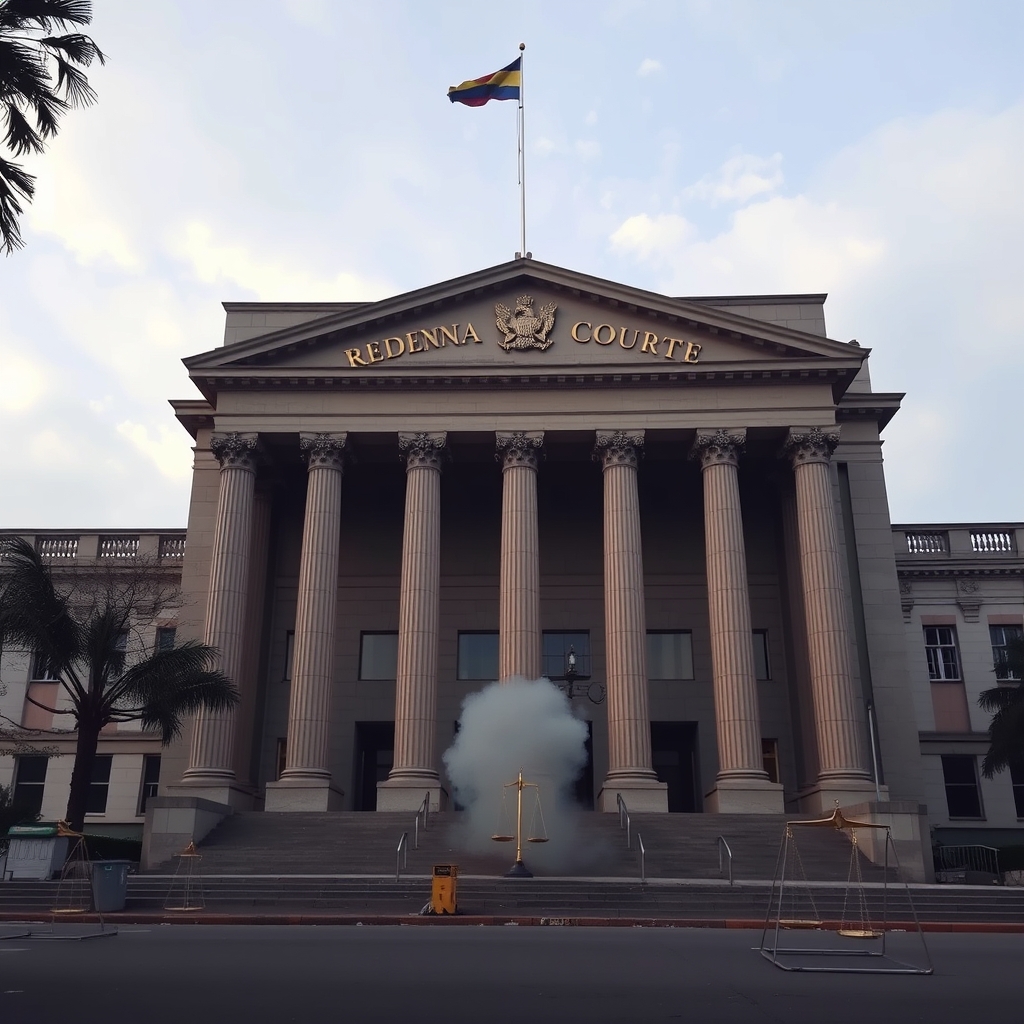 Atentado con explosivos destruye peaje en Colombia al inicio del gobierno de De la Espriel