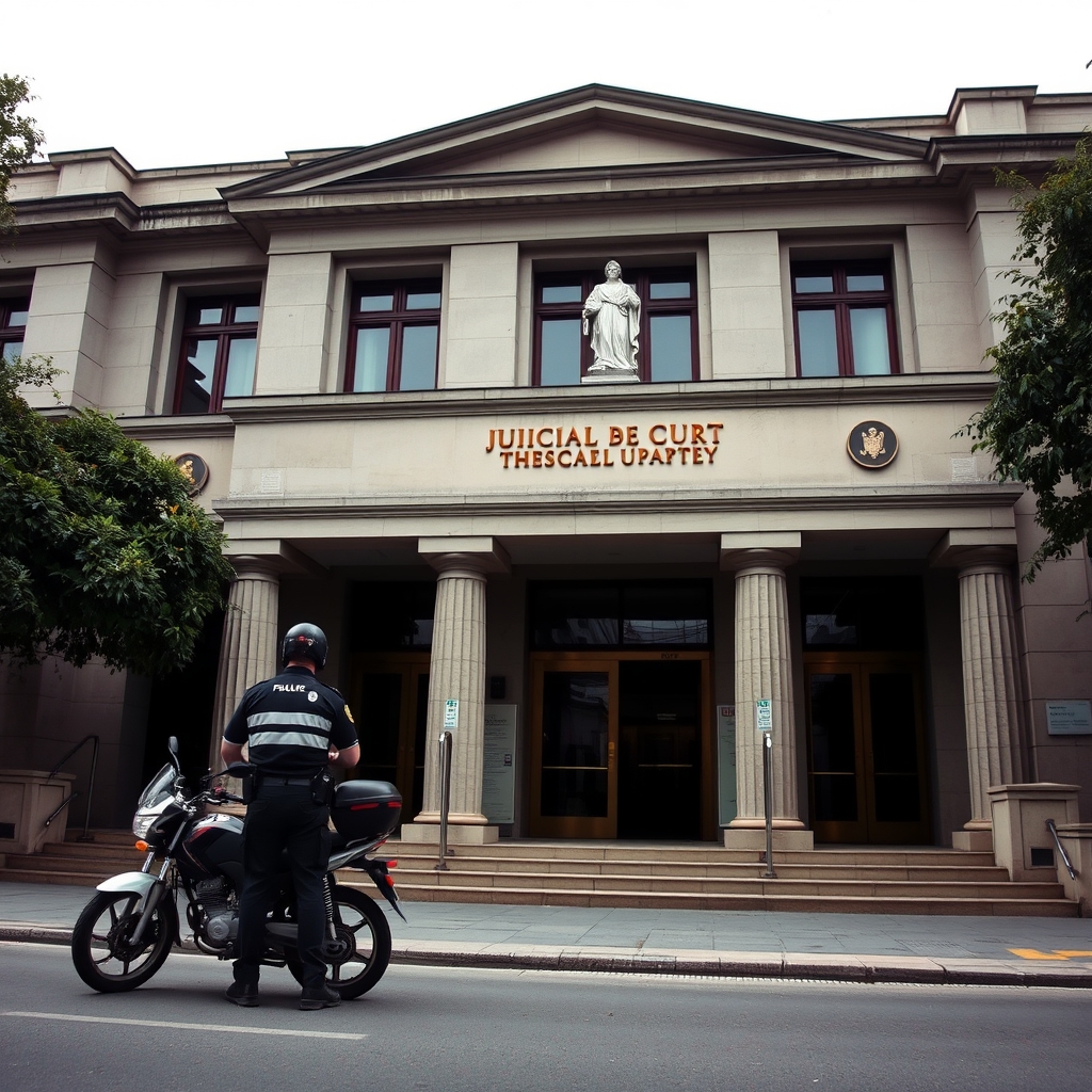 Un patrullero embiste a una moto en Palermo, deja a un joven herido.
