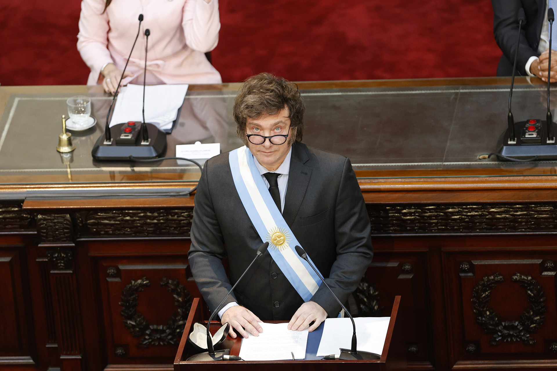Milei presidió la apertura del Congreso Americano de la FIA