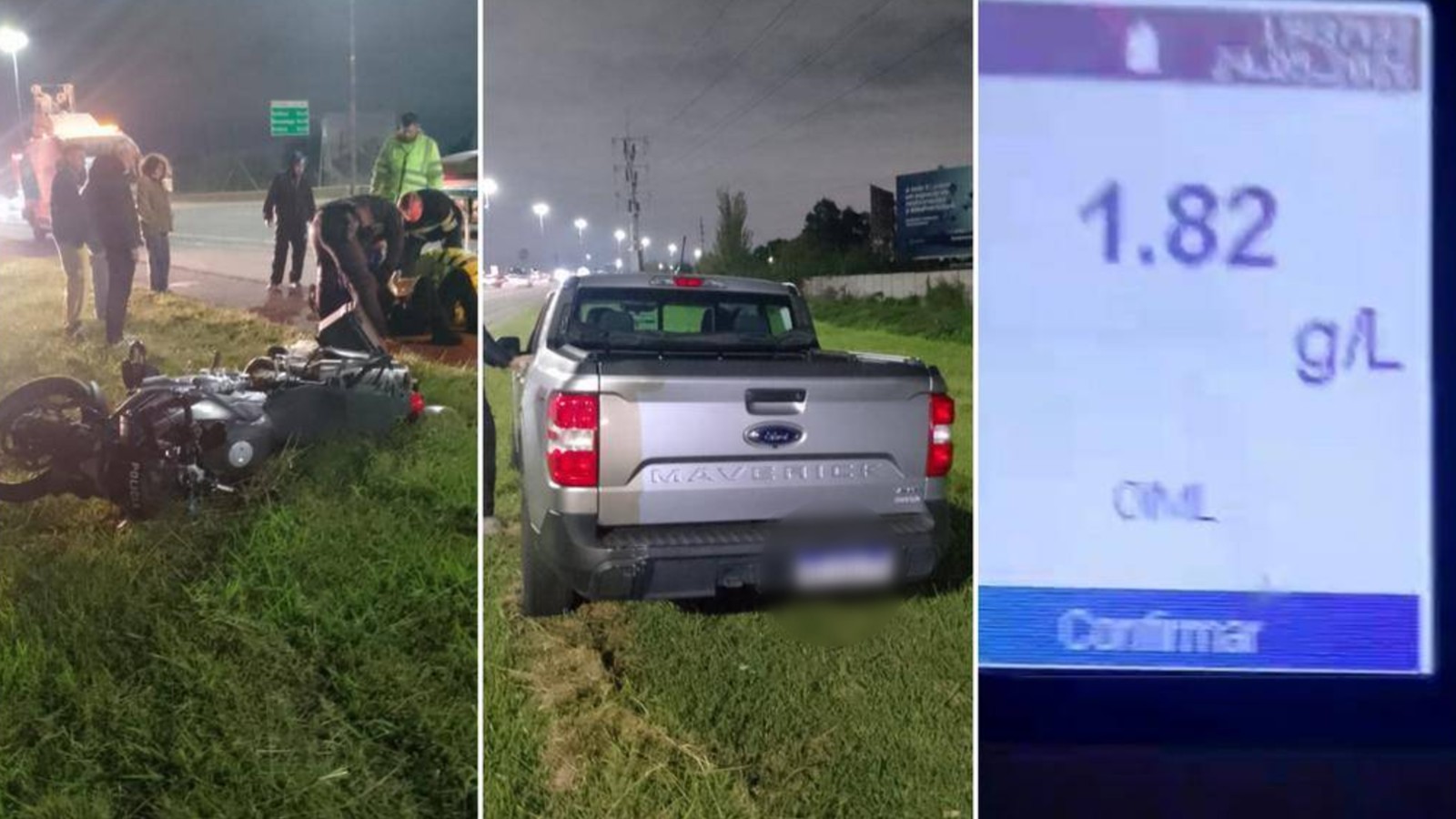 Conductor alcoholizado atropelló a un sargento al evadir control en Berazategui
