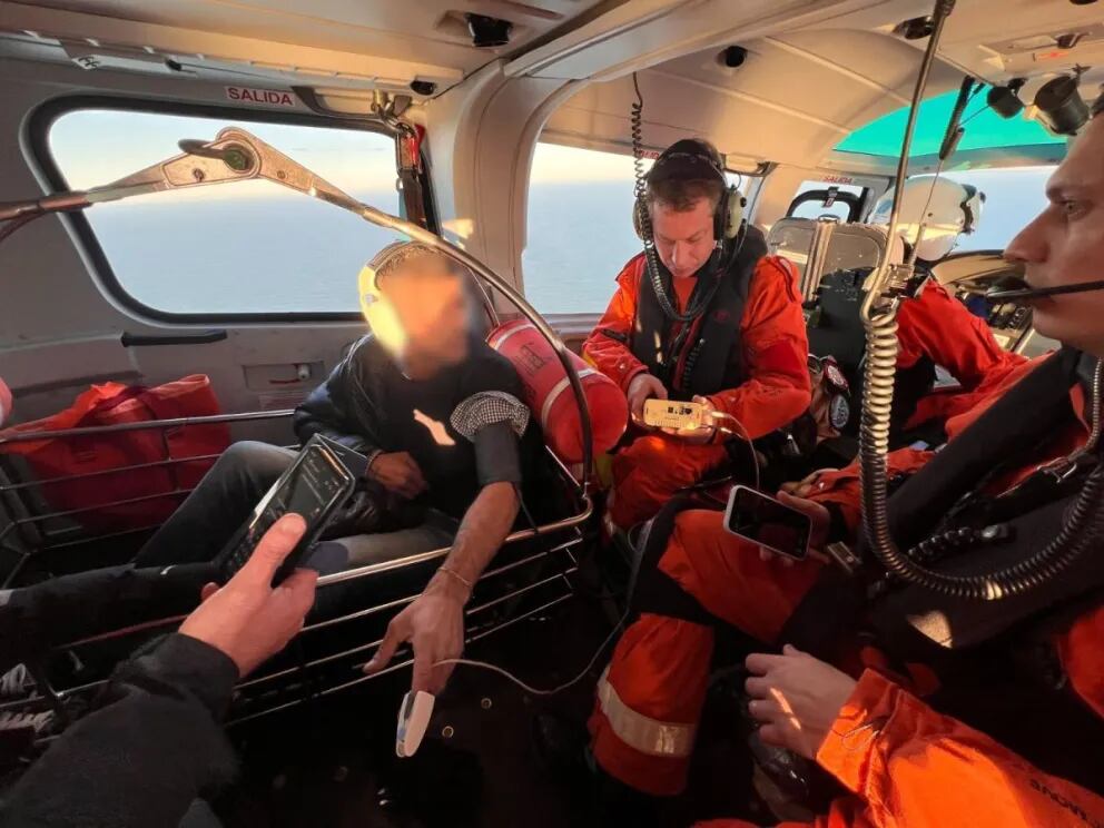 Prefectura evacuó a marinero grave del pesquero Bogavante Segundo en alta mar
